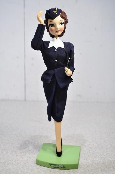 Amazon.co.jp: 中古キャビンアテンダント スチュワーデス 人形 ドール